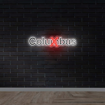 Columbus - Premium Neon Artwork