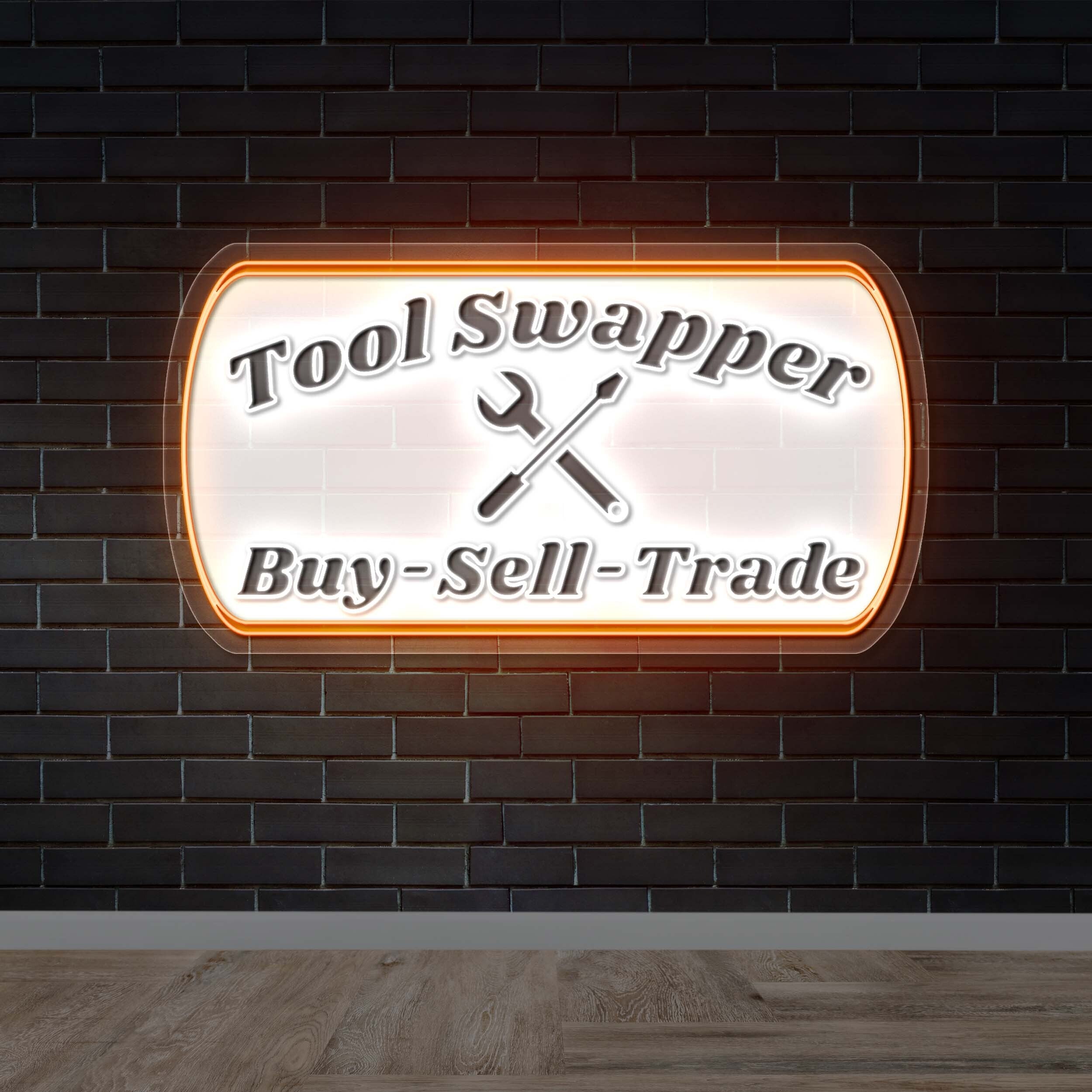 Tool Swapper - Premium Neon Artwork