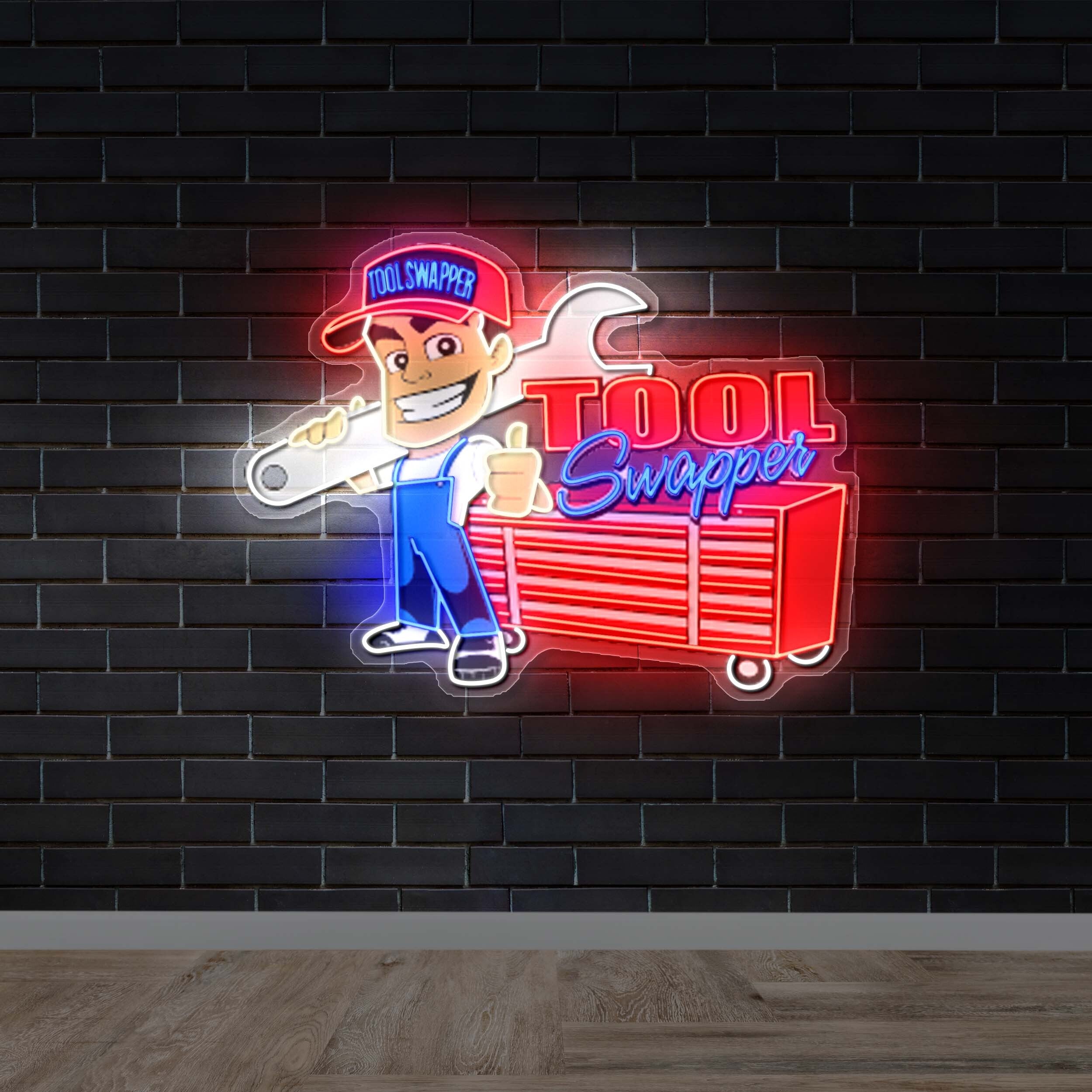 TOOL SWAPPER Mechanic Edition - Premium Neon Artwork