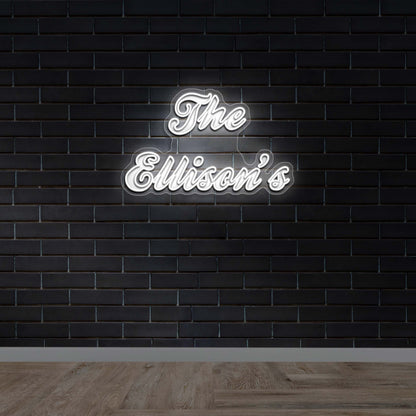 The Ellison's - Premium Neon Artwork