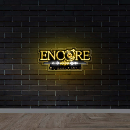 Encore - Premium Neon Artwork