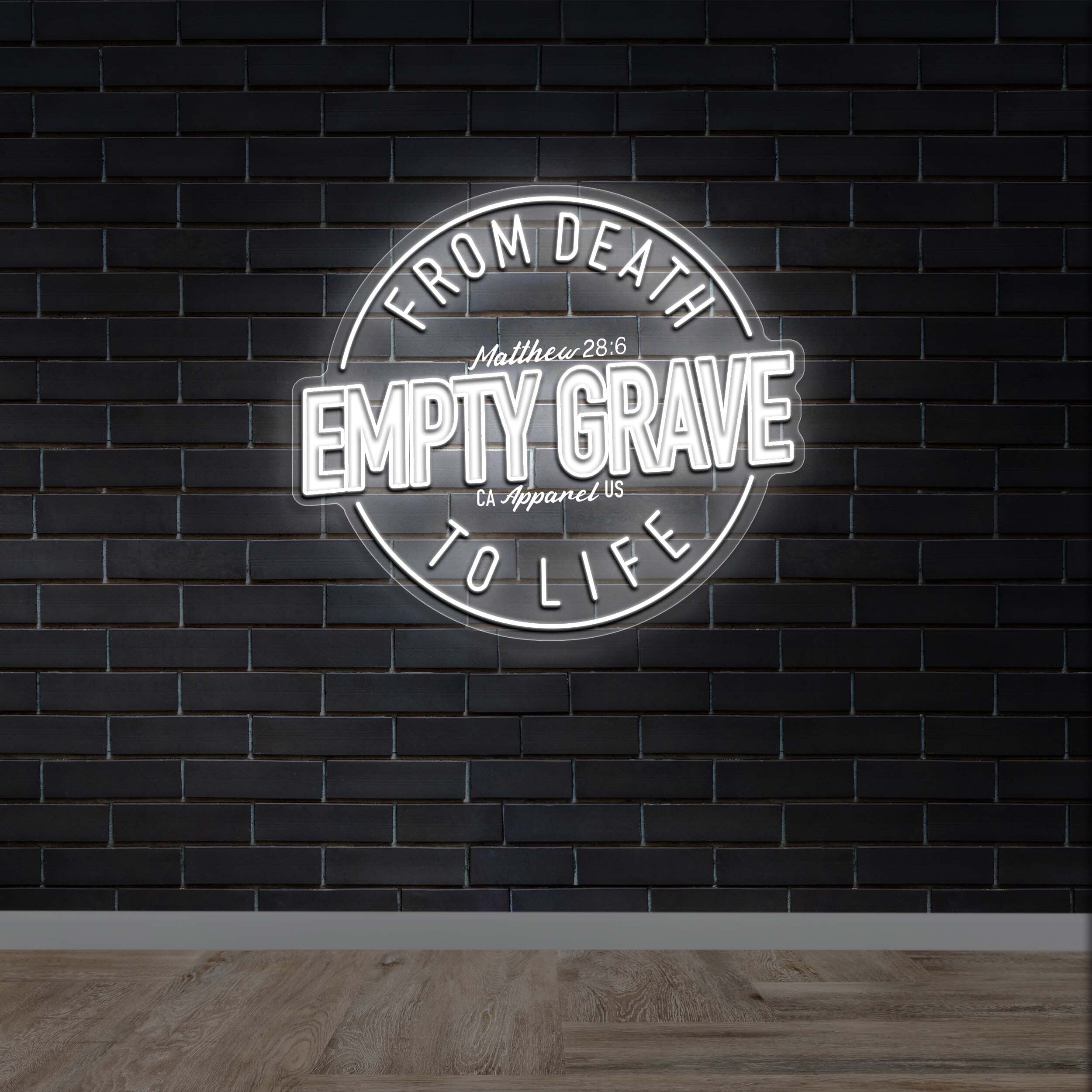 EMPTY GRAVE - Premium Neon Artwork