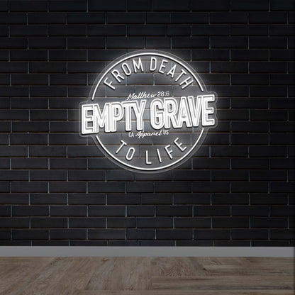 EMPTY GRAVE - Premium Neon Artwork