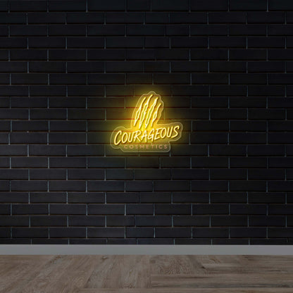 Courageous Cosmetics - Premium Neon Artwork