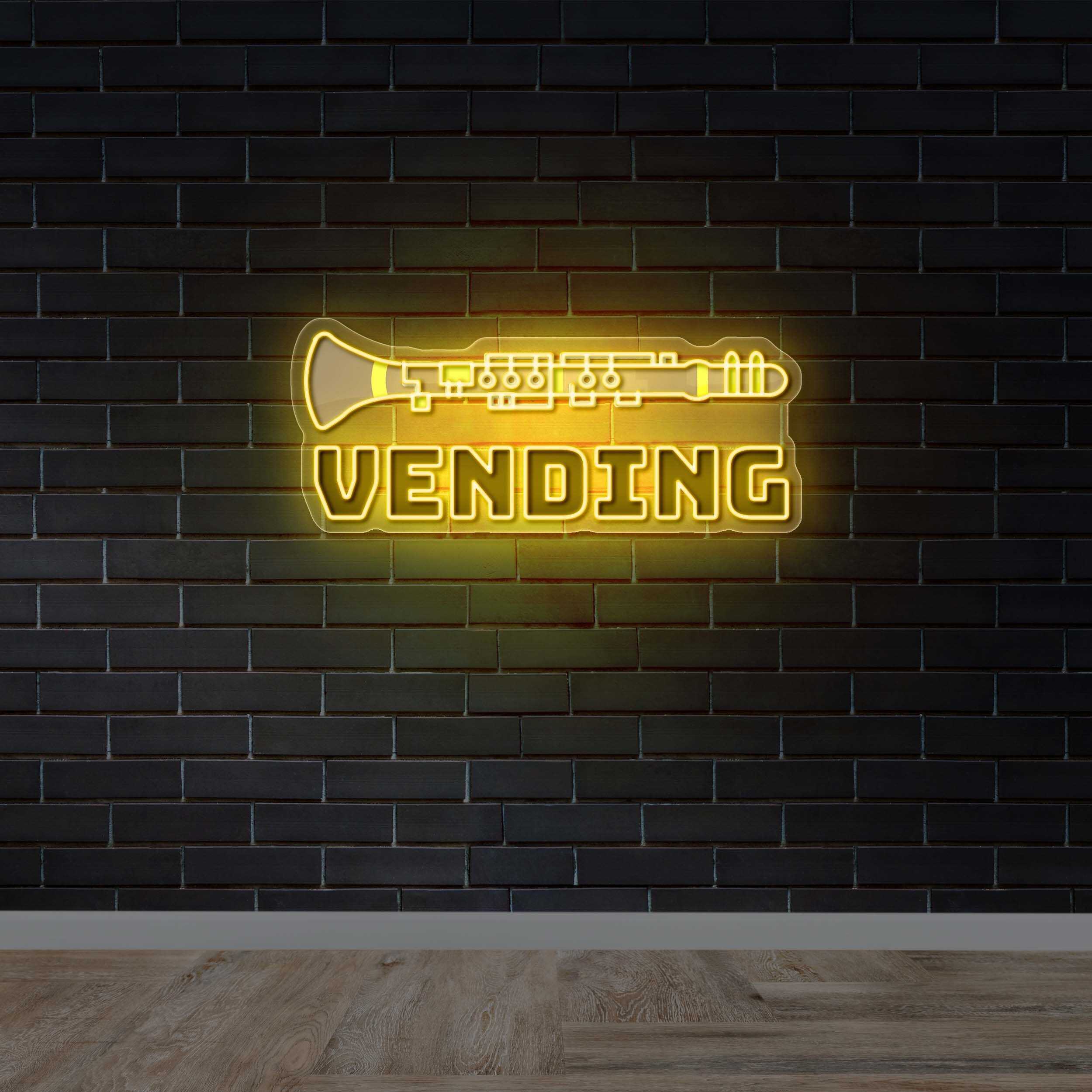 Vending - Premium Neon Artwork