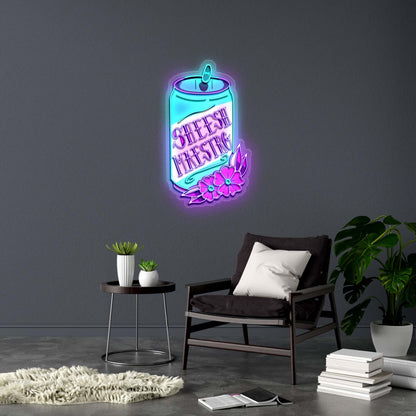 SHEESH MAESTRO - Premium Neon Artwork