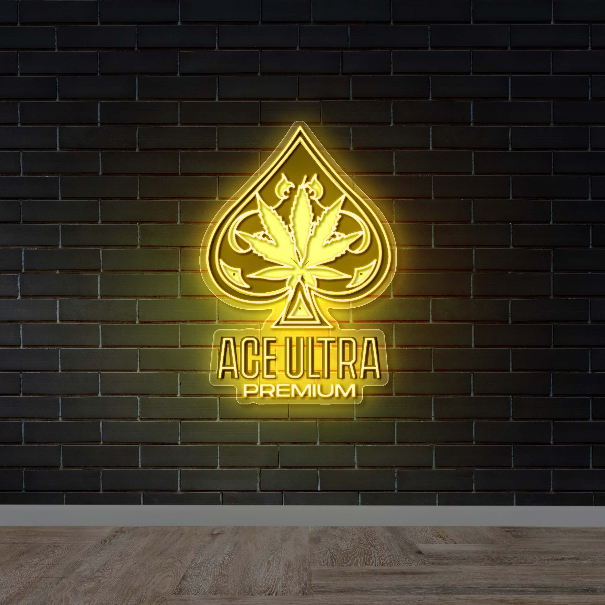 Ace Ultra - Premium Neon Artwork