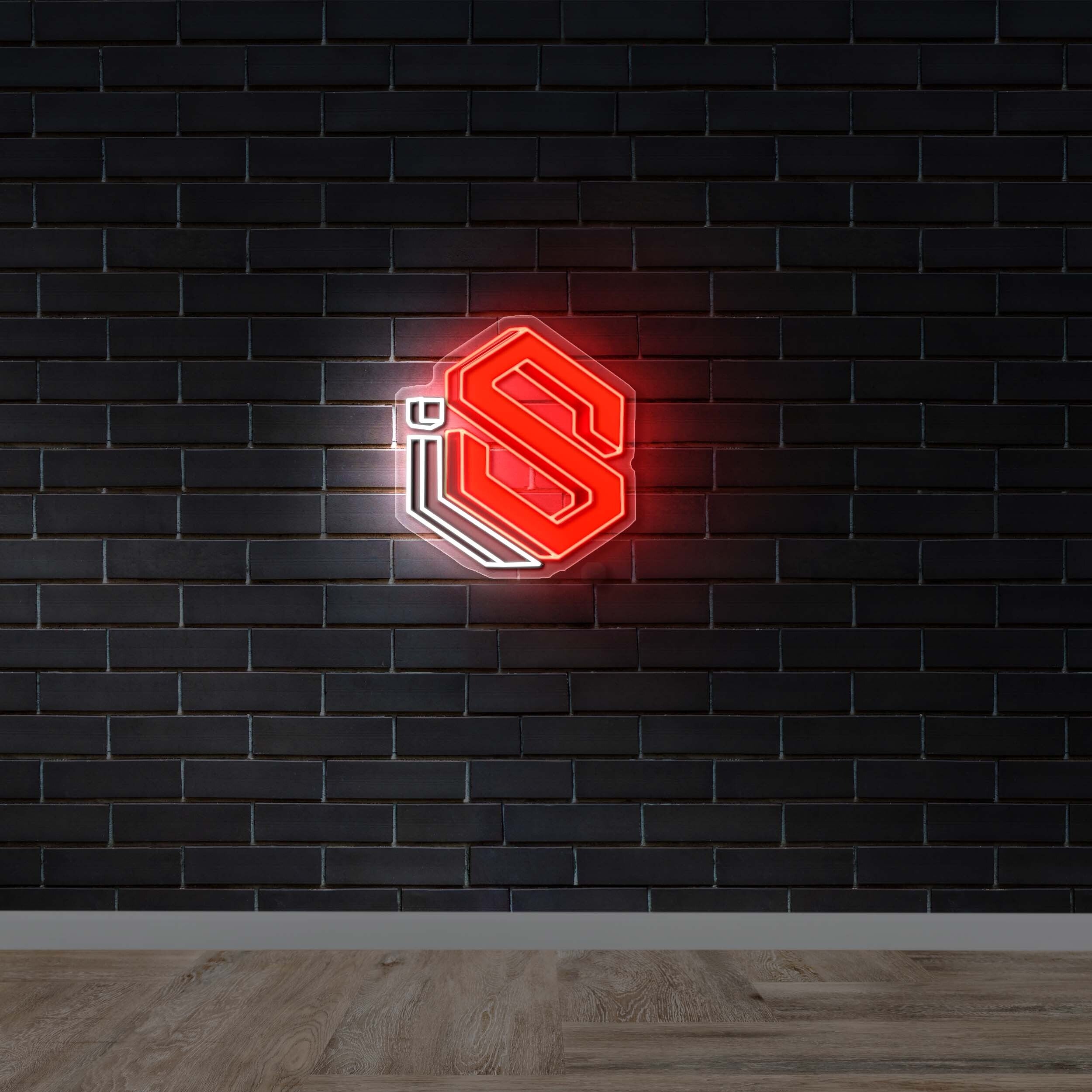IS logo - Premium Neon Artwork