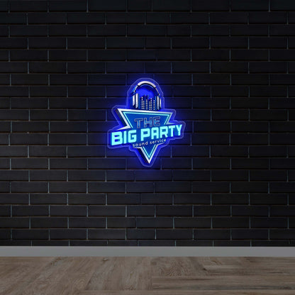 BIG PARTY - Premium Neon Artwork