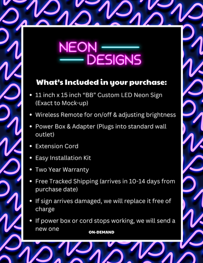 BB - Premium Neon Artwork