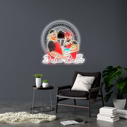 Dolce Bella - Premium Neon Artwork