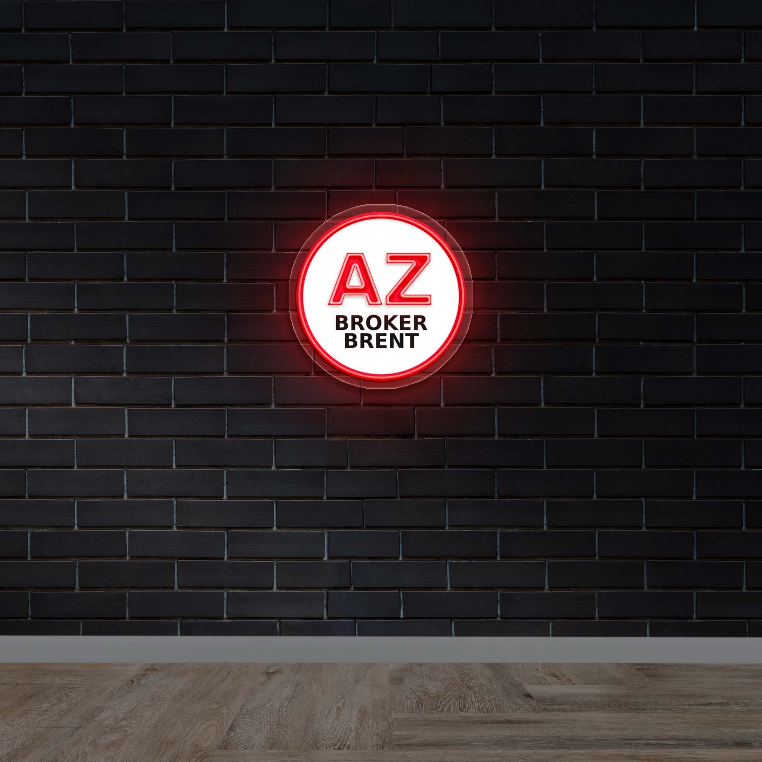 AZ BROKER BRENT - Premium Neon Artwork