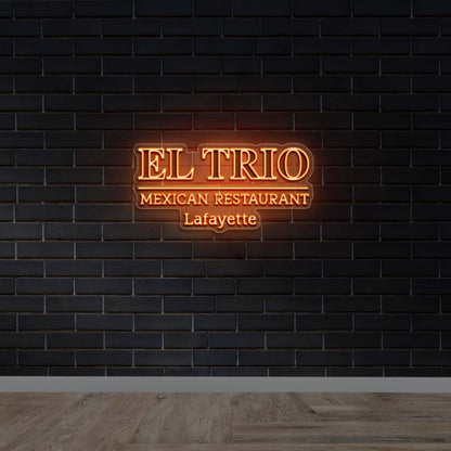 EL TRIO_Lafayette - Premium Neon Artwork