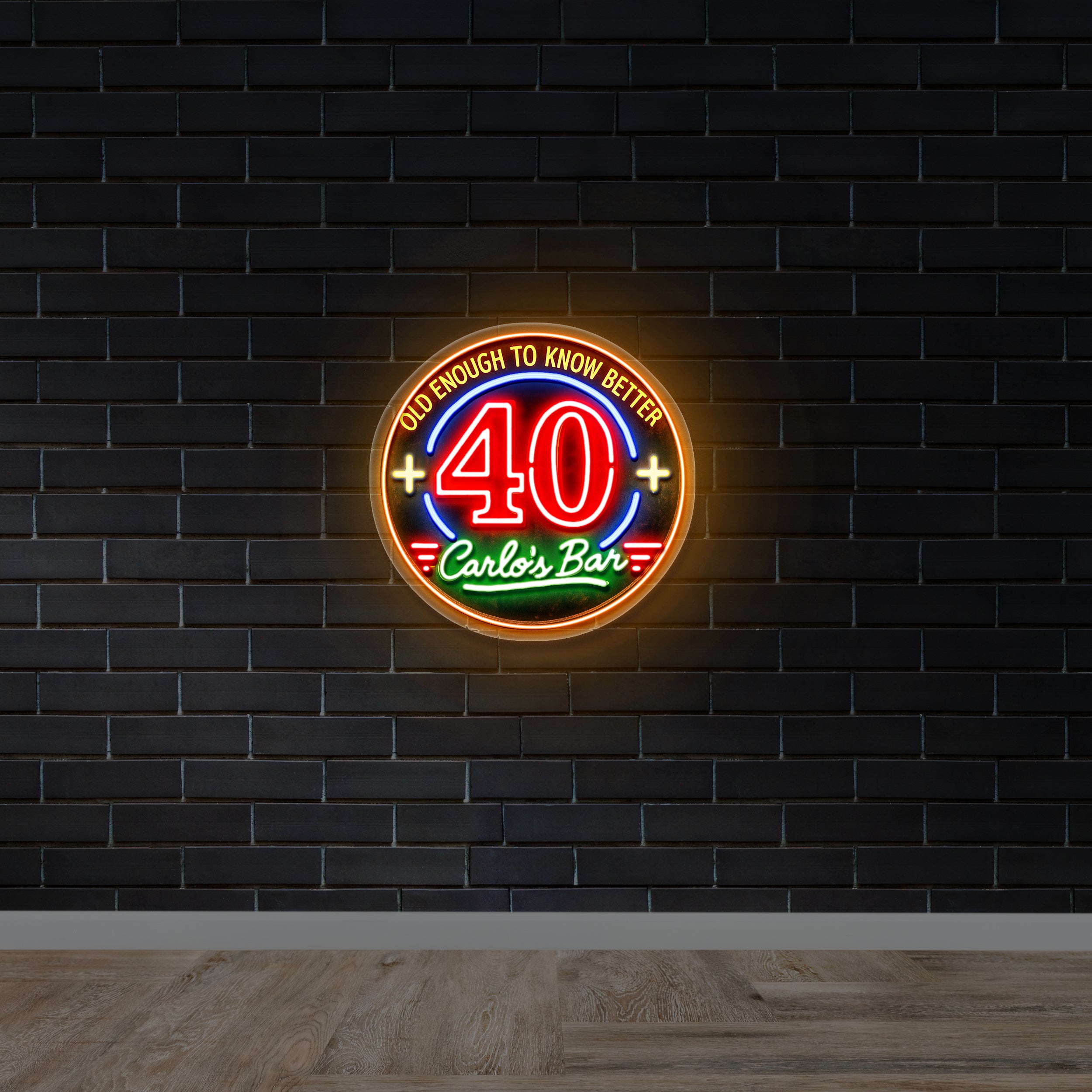 40 Carlo's Bar - Premium Neon Artwork