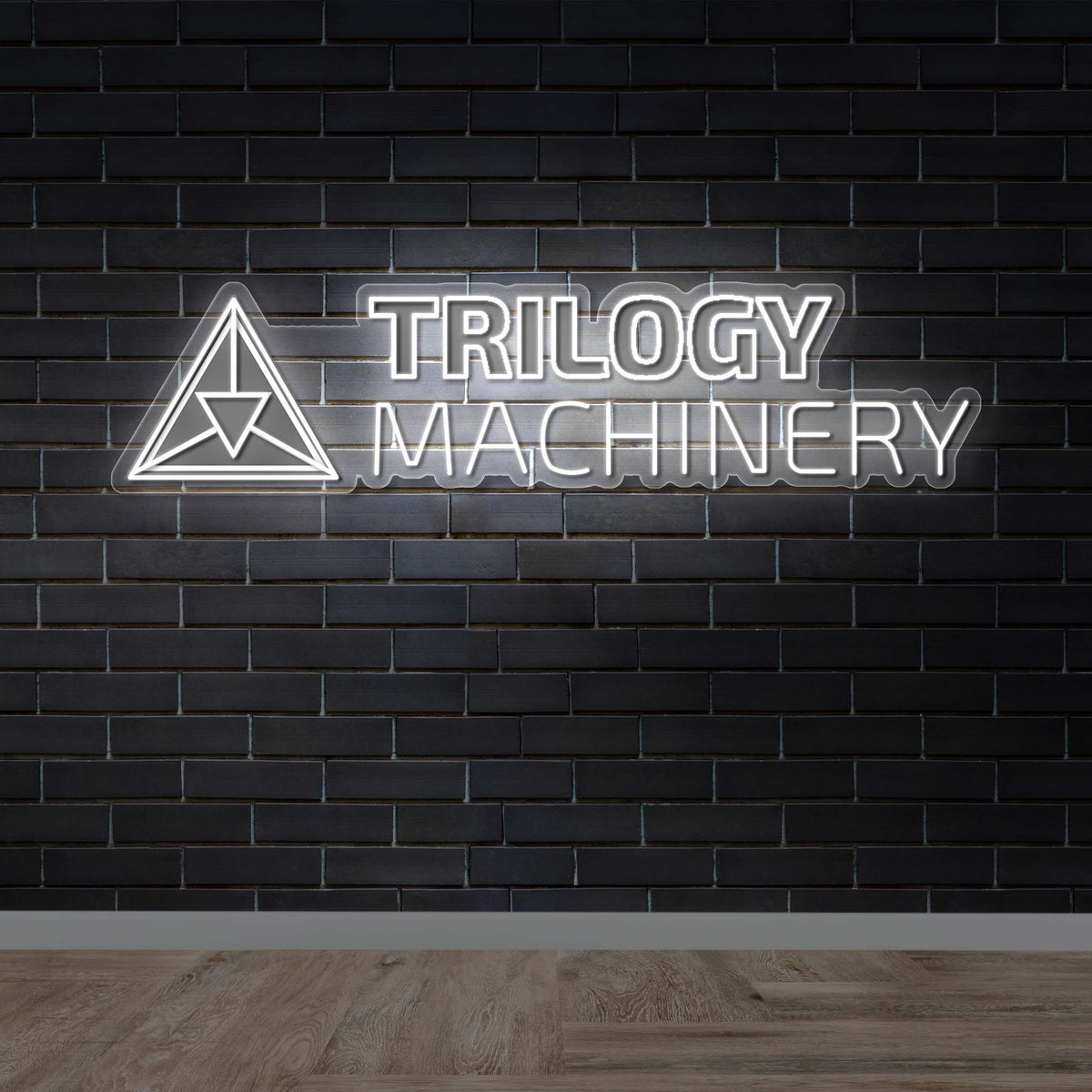 Trilogy Machinery (horizontal version) - Premium Neon Artwork