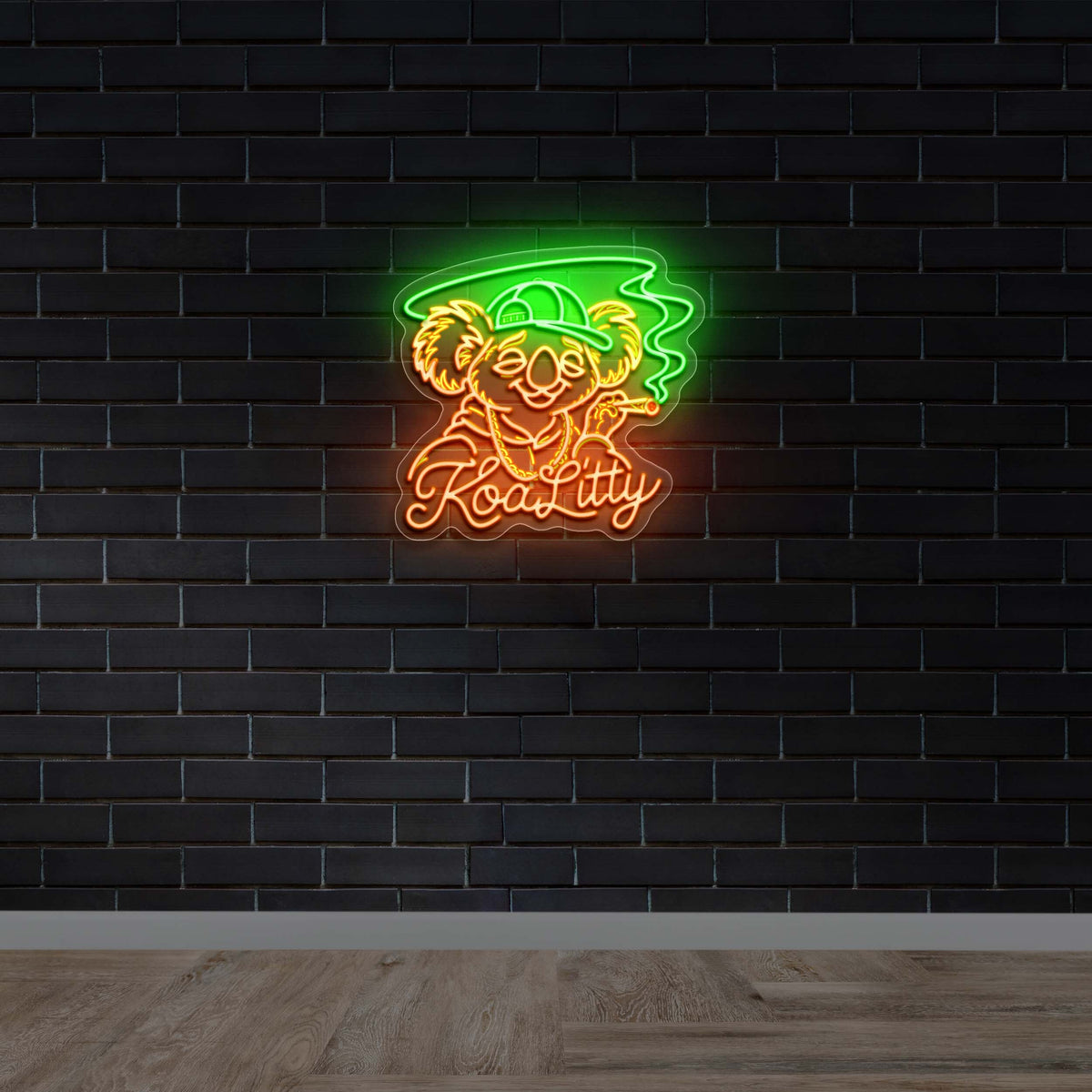 KoaLitty - Premium Neon Artwork