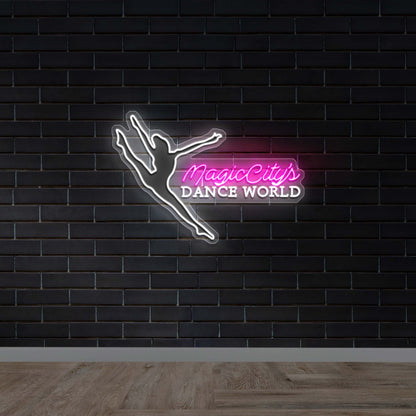 MAGIC CITY'S DANCE WORLD - Premium Neon Artwork