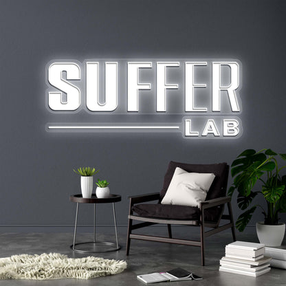 SUFFER LAB - Premium Neon Artwork