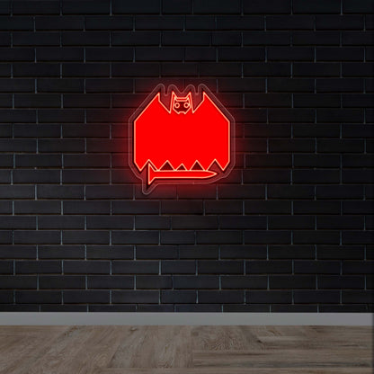 Bat logo - Premium Neon Artwork