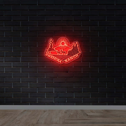 Swendra Ranch - Premium Neon Artwork