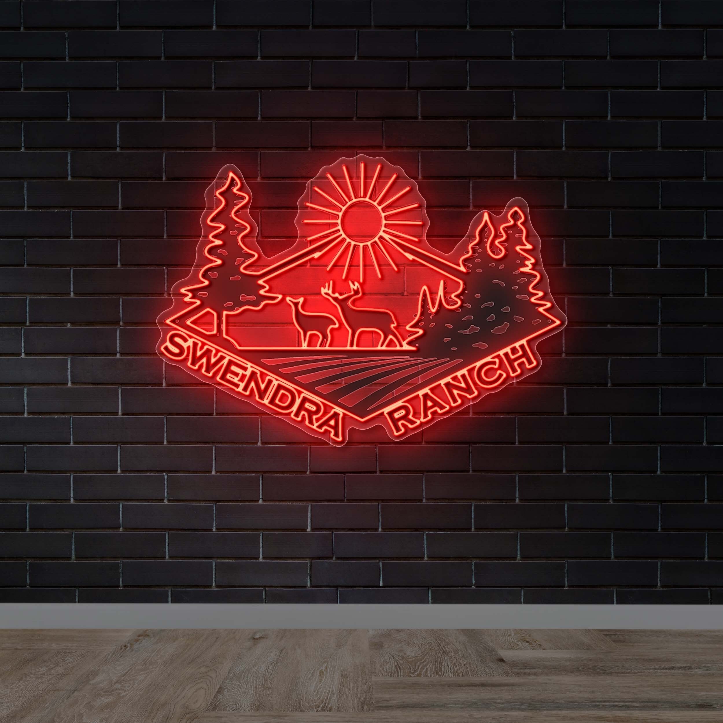 Swendra Ranch - Premium Neon Artwork