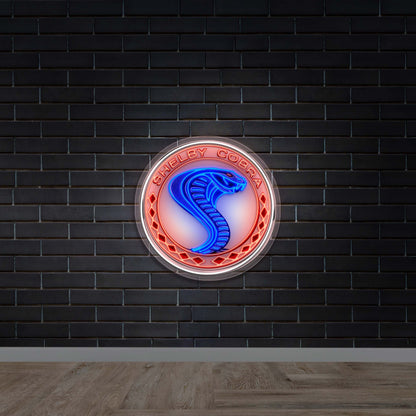 Shelby Cobra - Premium Neon Artwork