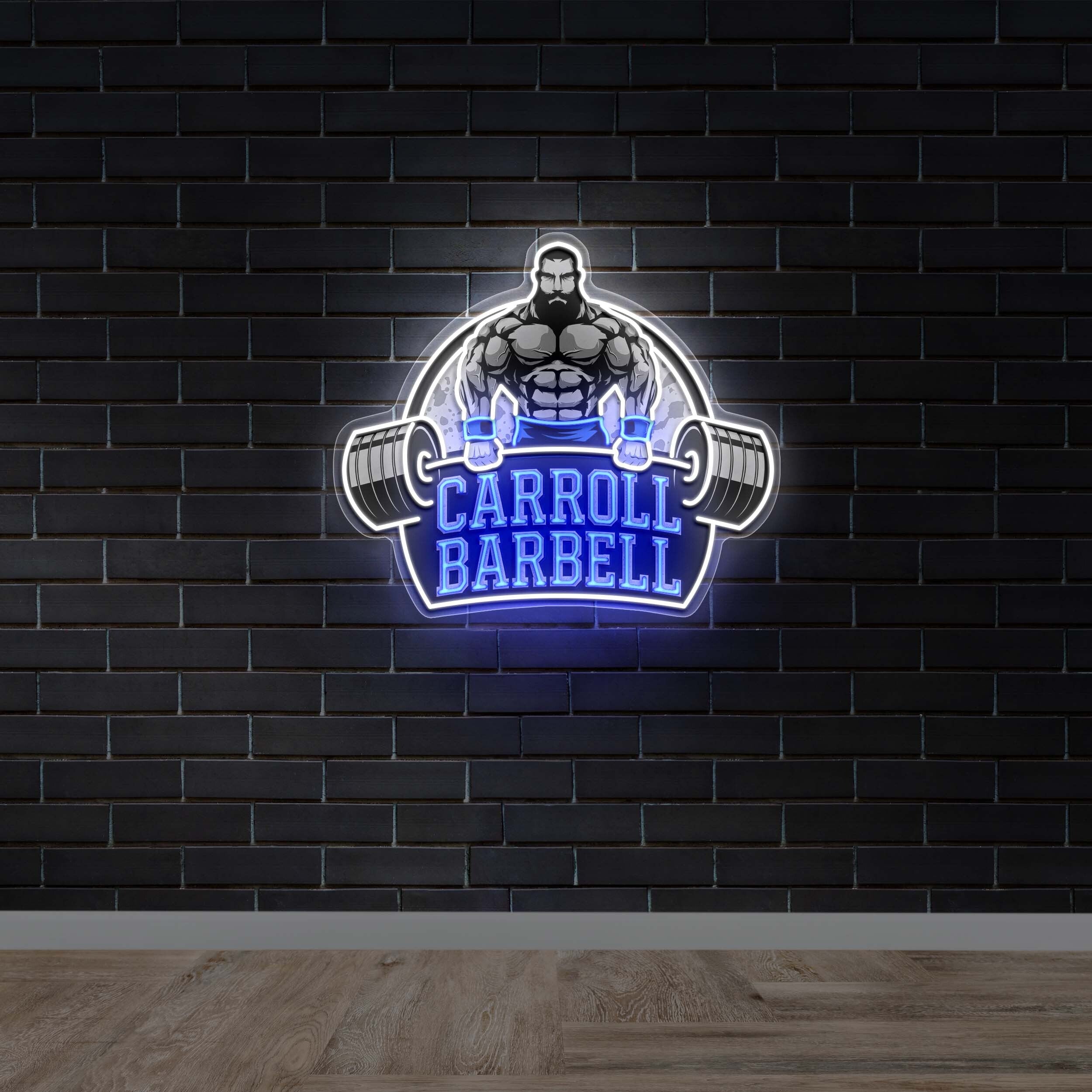 CARROL BARBELL - Premium Neon Artwork