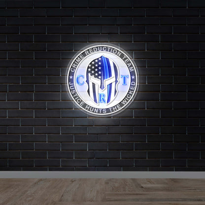 Crime Reduction Team - Premium Neon Artwork