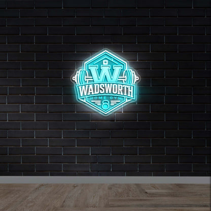 WADSWORTH HOME GYM - Premium Neon Artwork