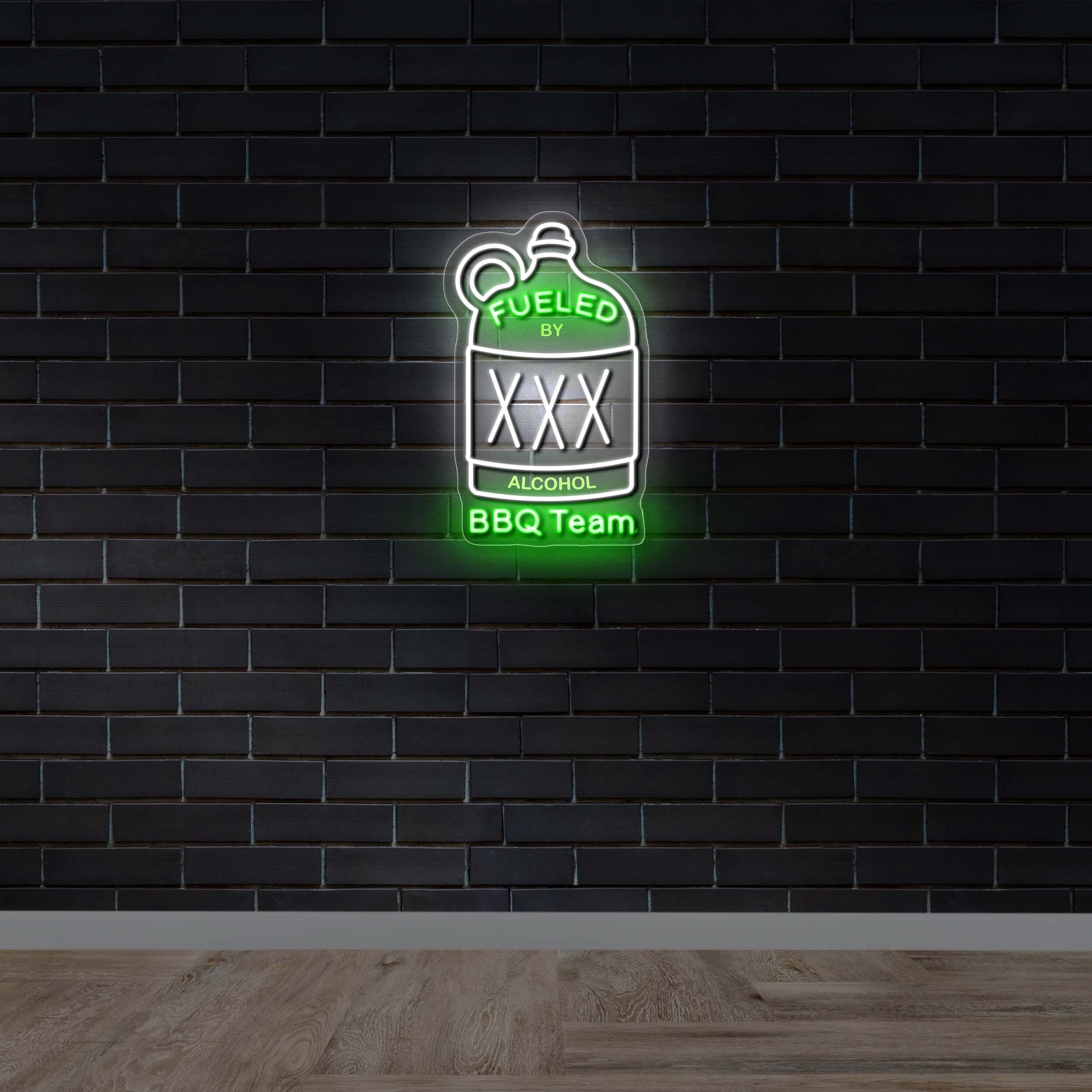 Fueled by XXX BBQ Team – Premium Neon Artwork