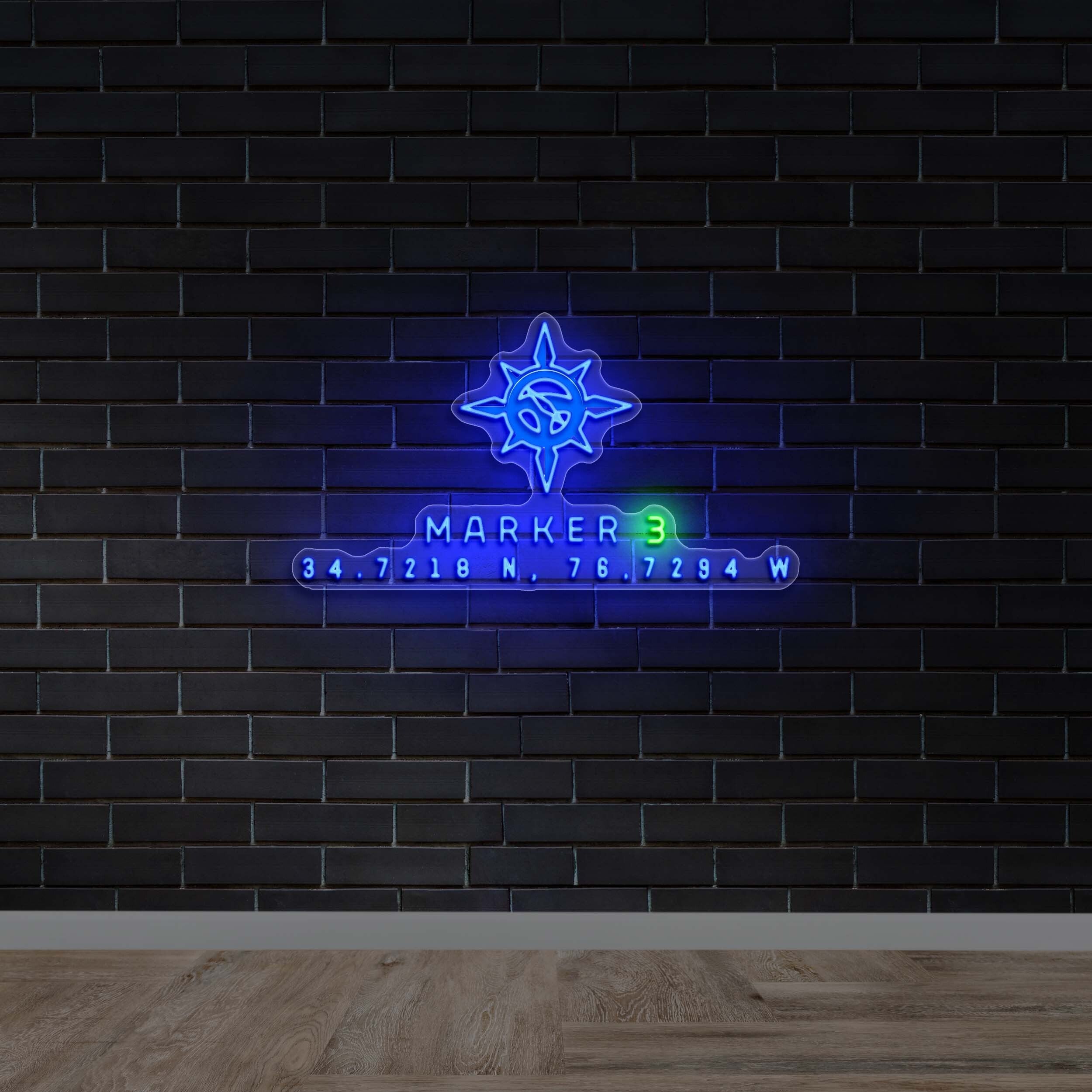 MARKER 3 - Premium Neon Artwork