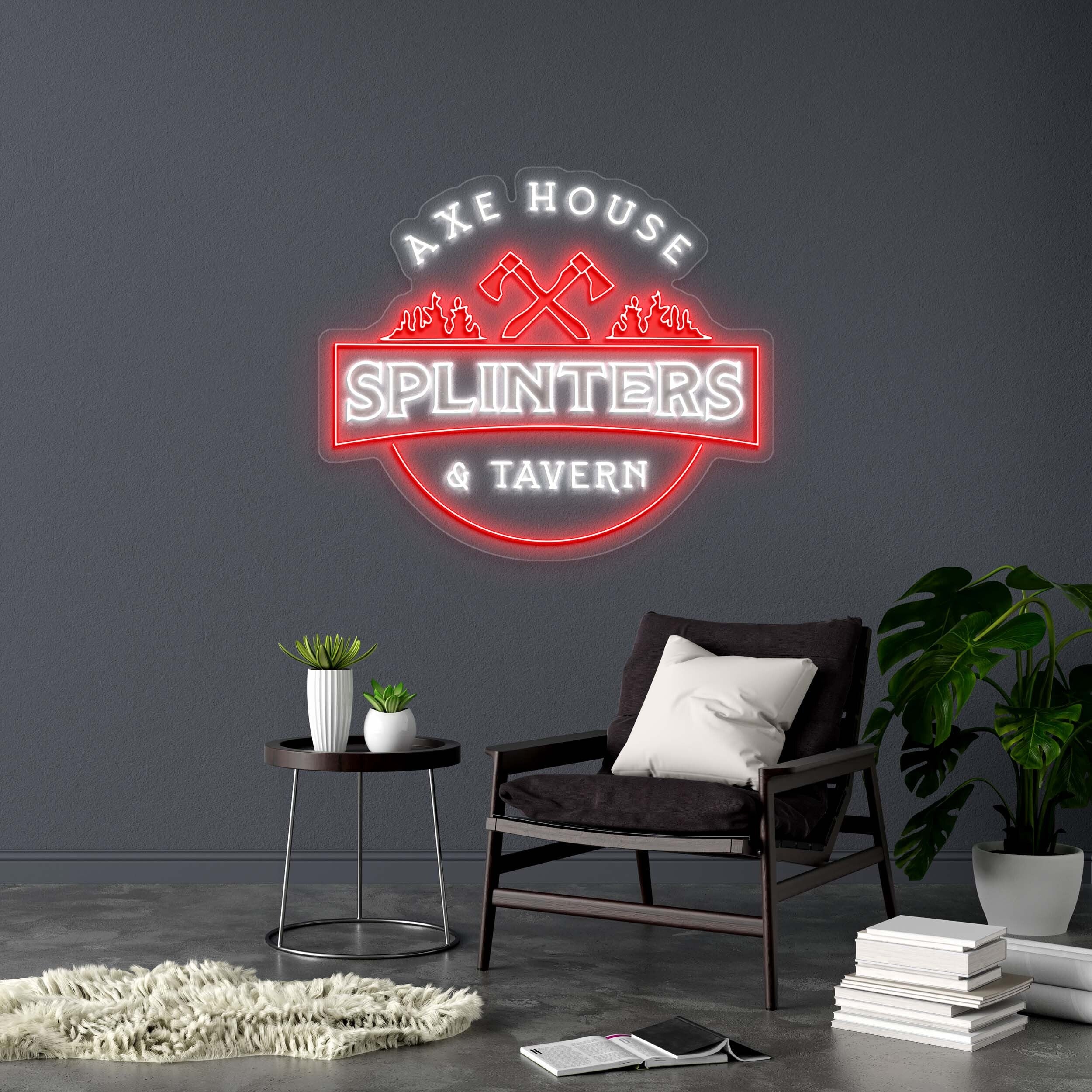 SPLINTERS - Premium Neon Artwork