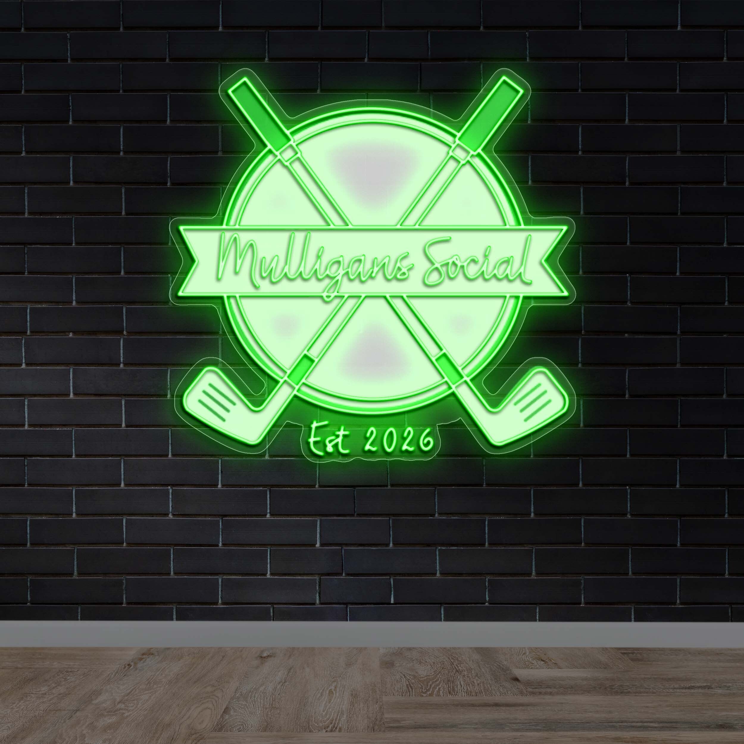 Mulligans Social - Premium Neon Artwork