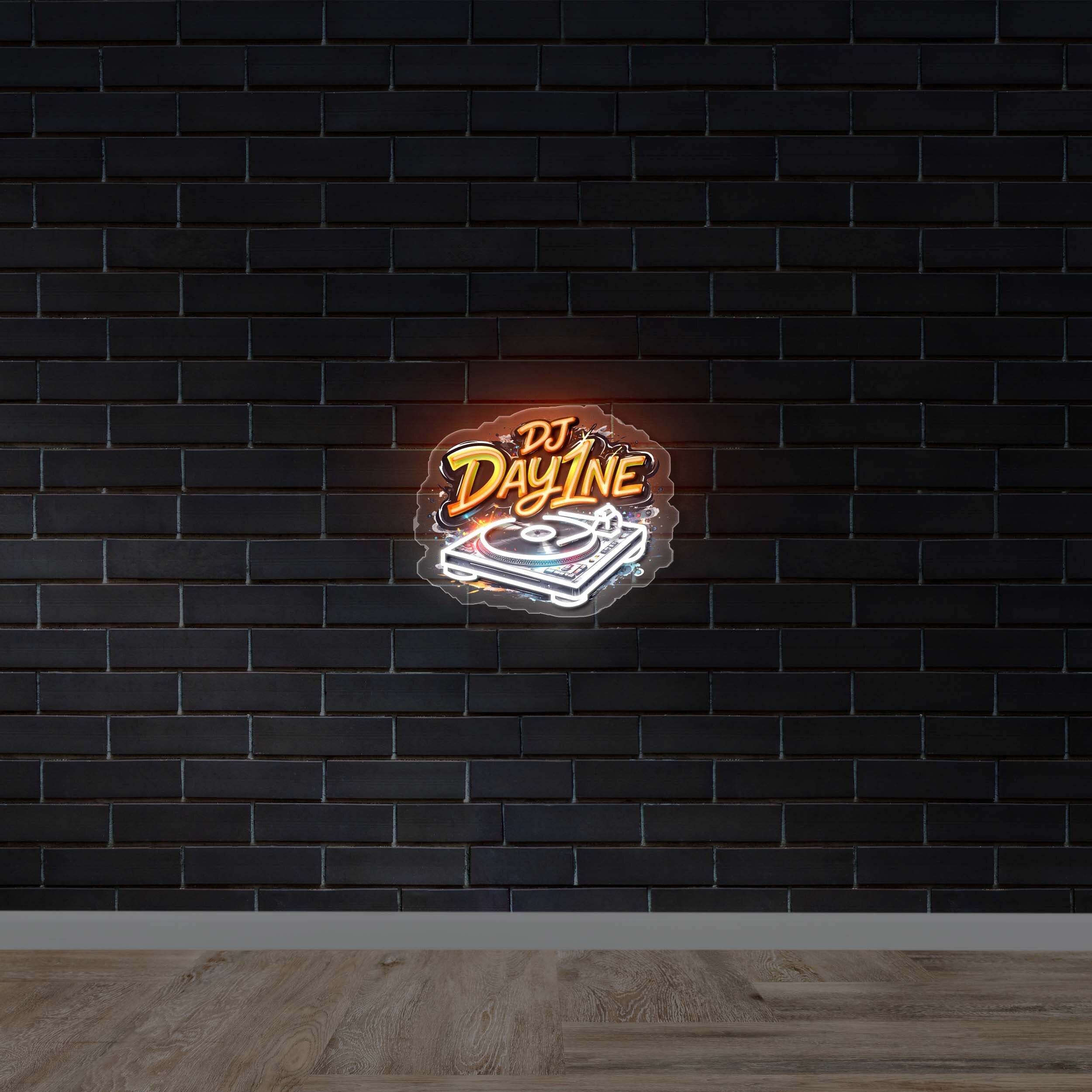 DJ DAY1NE - Premium Neon Artwork