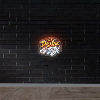 DJ DAY1NE - Premium Neon Artwork