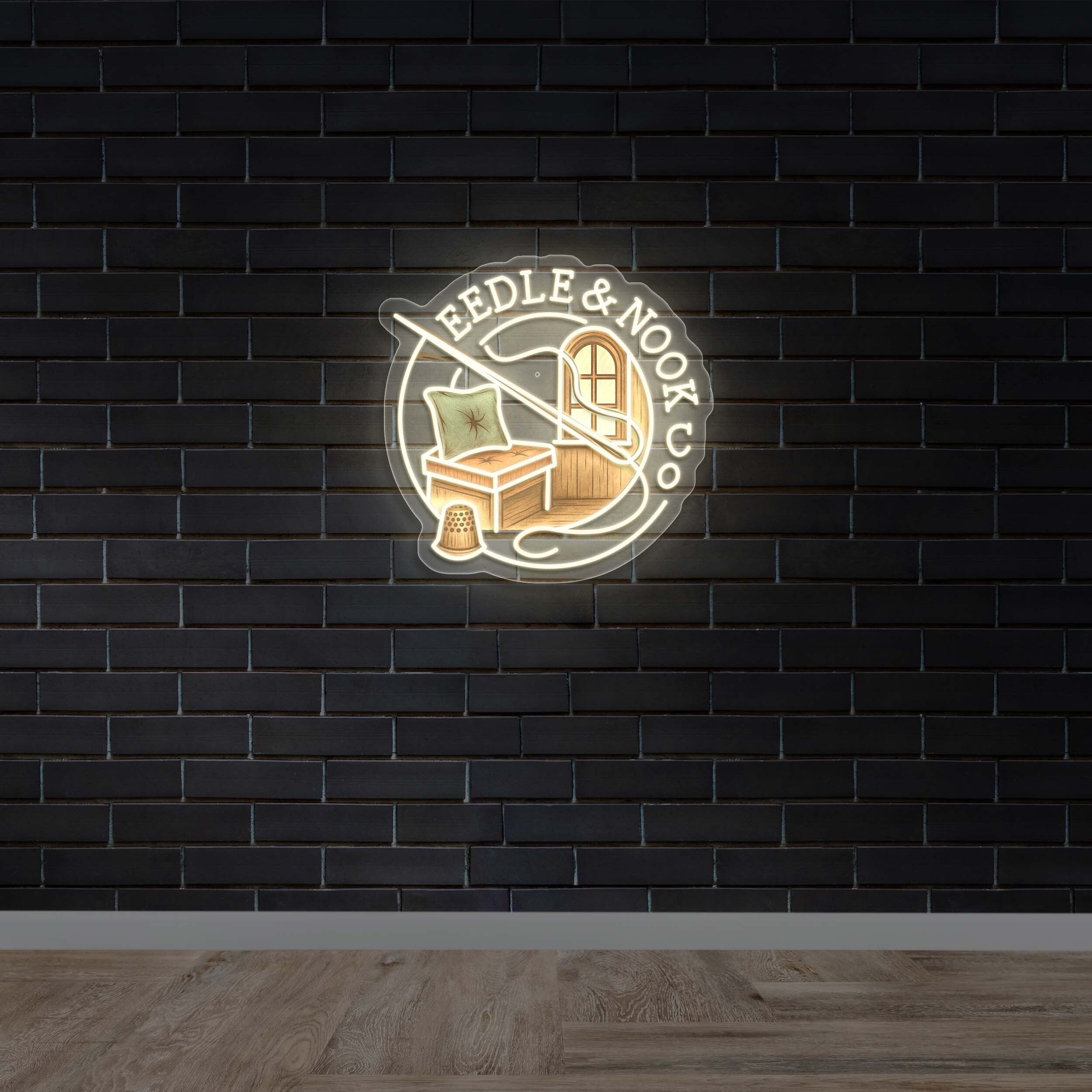 NEEDLE & NOOK - Premium Neon Artwork