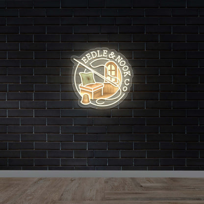 NEEDLE & NOOK - Premium Neon Artwork