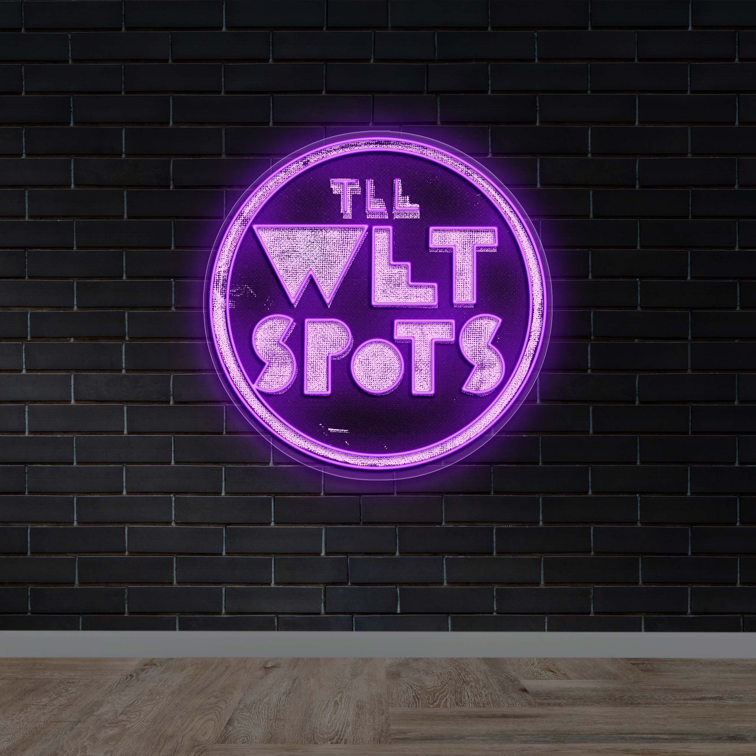 TLL WLT SPOTS - Premium Neon Artwork