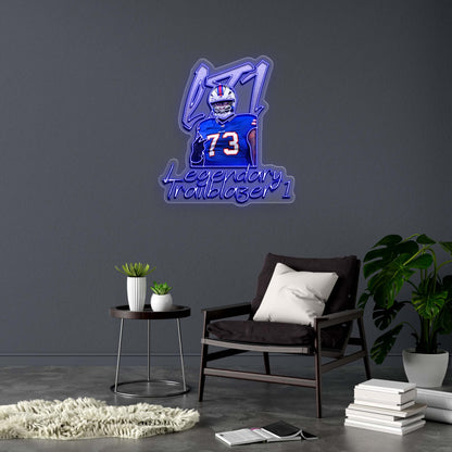 LEGENDARY TRAIL BLAZER 1 - Premium Neon Artwork