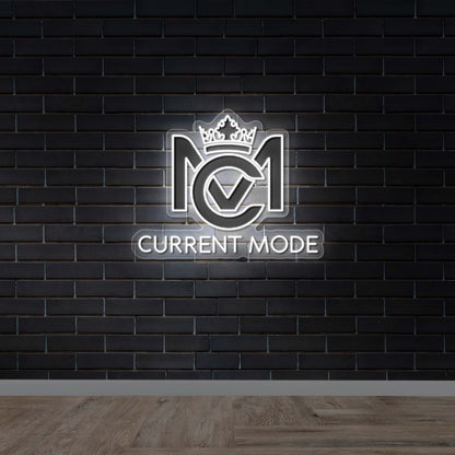 Current Mode - Premium Neon Artwork