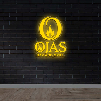 OJAS Bar and Grill - Premium Neon Artwork