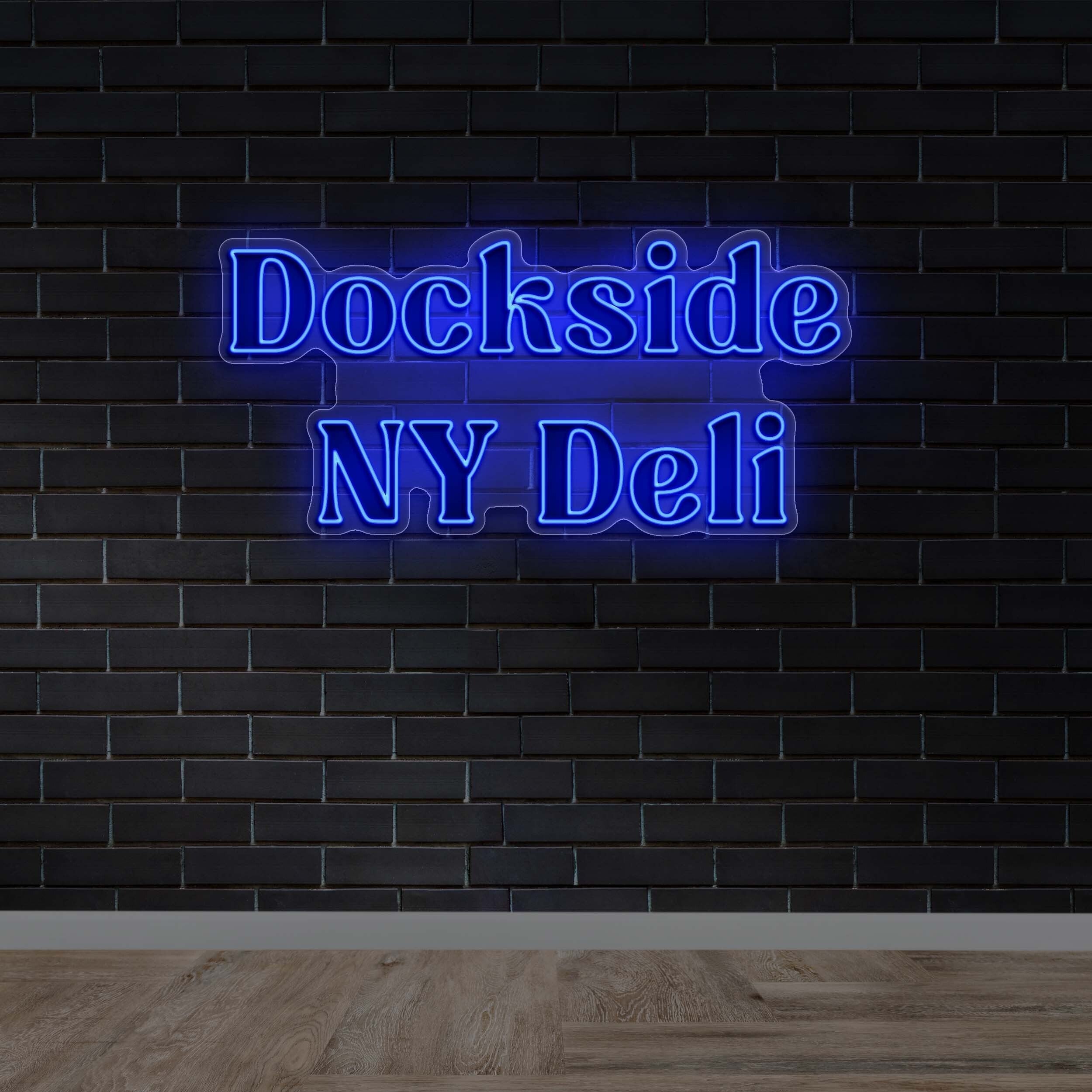 Dockside NY Deli - Premium Neon Artwork