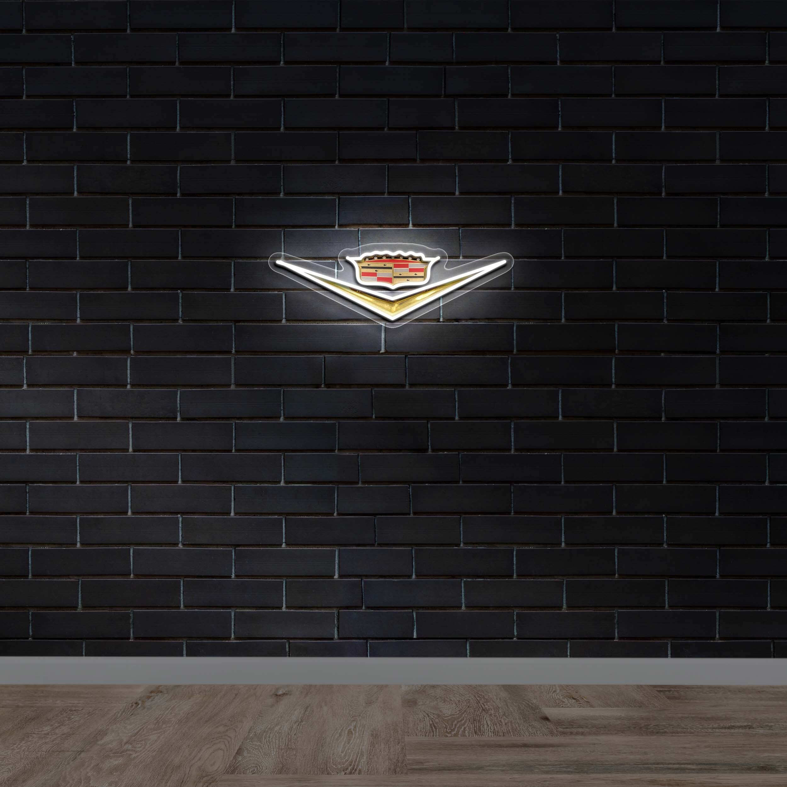 Cadillac Crest - Premium Neon Artwork