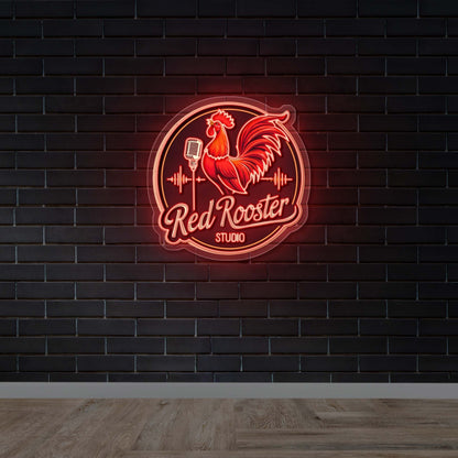 Red Rooster - Premium Neon Artwork
