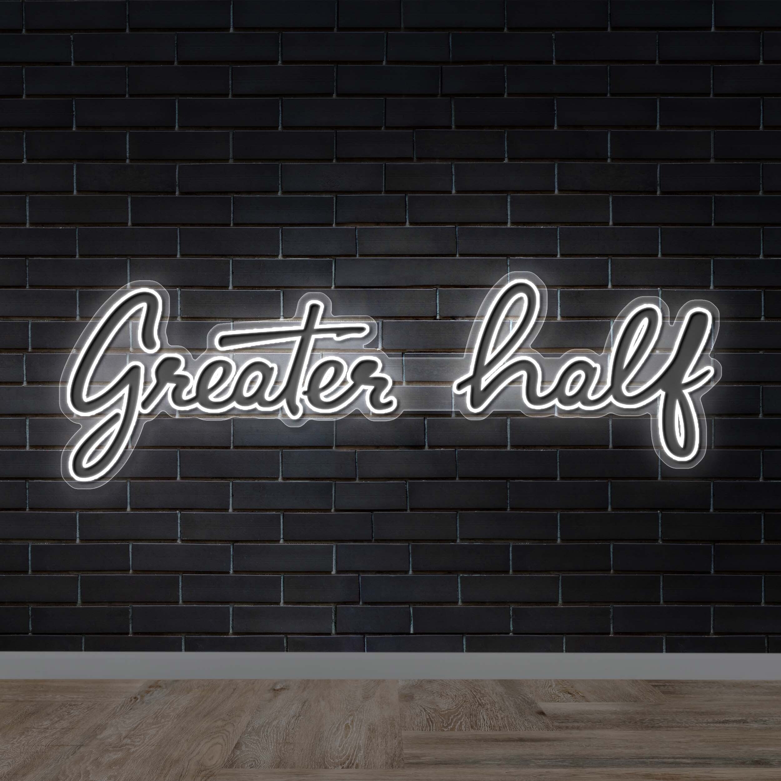 greater half - Premium Neon Artwork