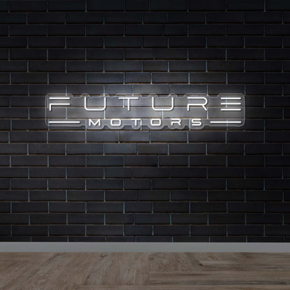 Future Motors - Premium Neon Artwork