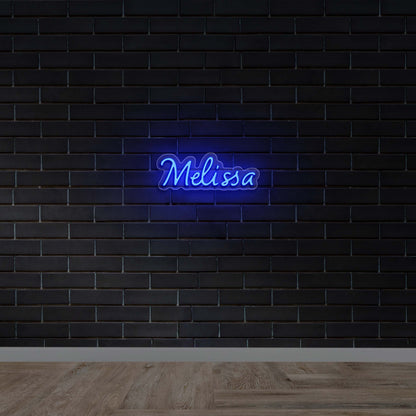 Melissa - Premium Neon Artwork