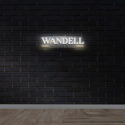 Wandell Kitchen & Bath - Premium Neon Artwork