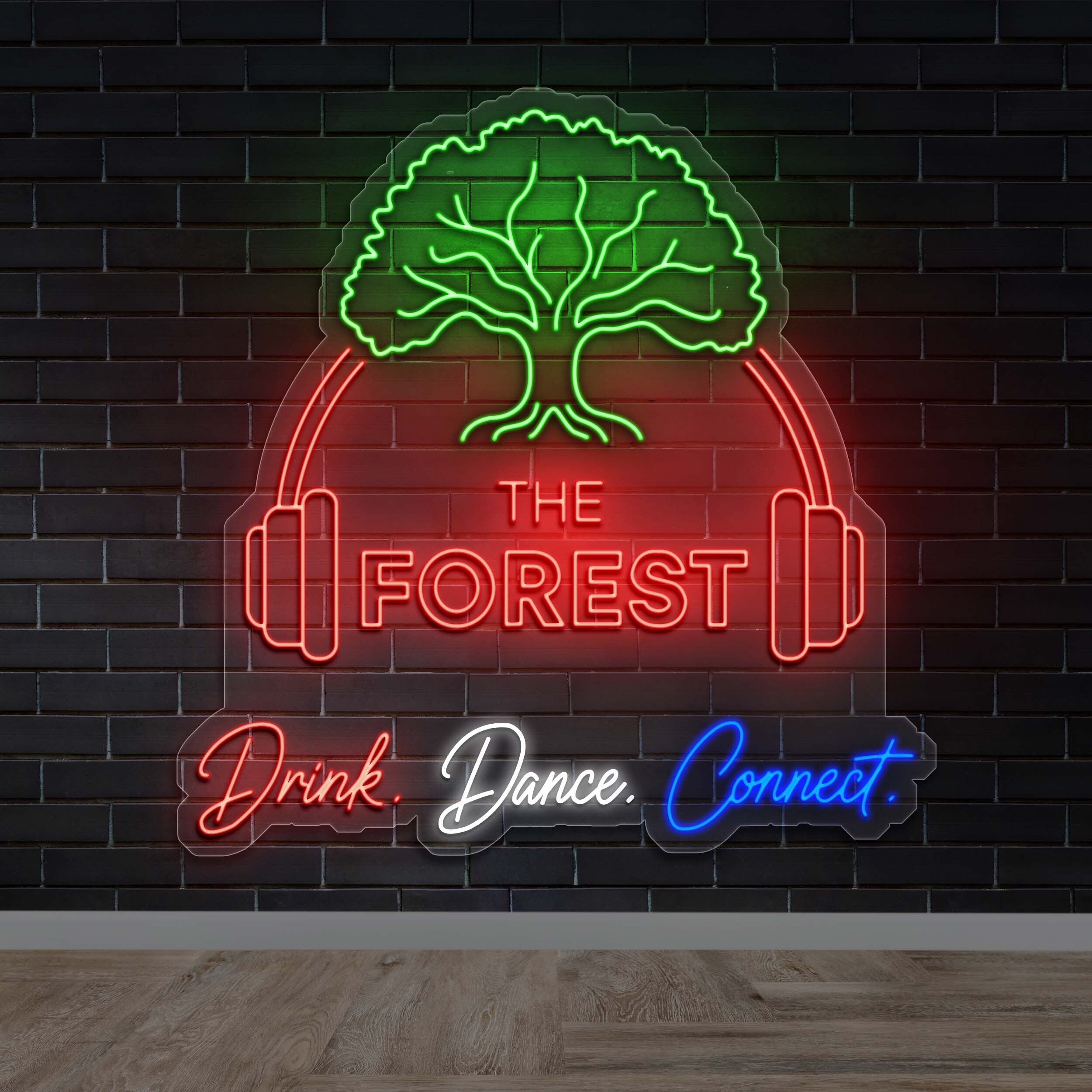 The Forest - Premium Neon Artwork