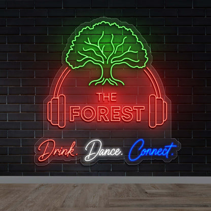 The Forest - Premium Neon Artwork